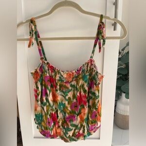 A. Byer Colorful Tie-Strap Camisole